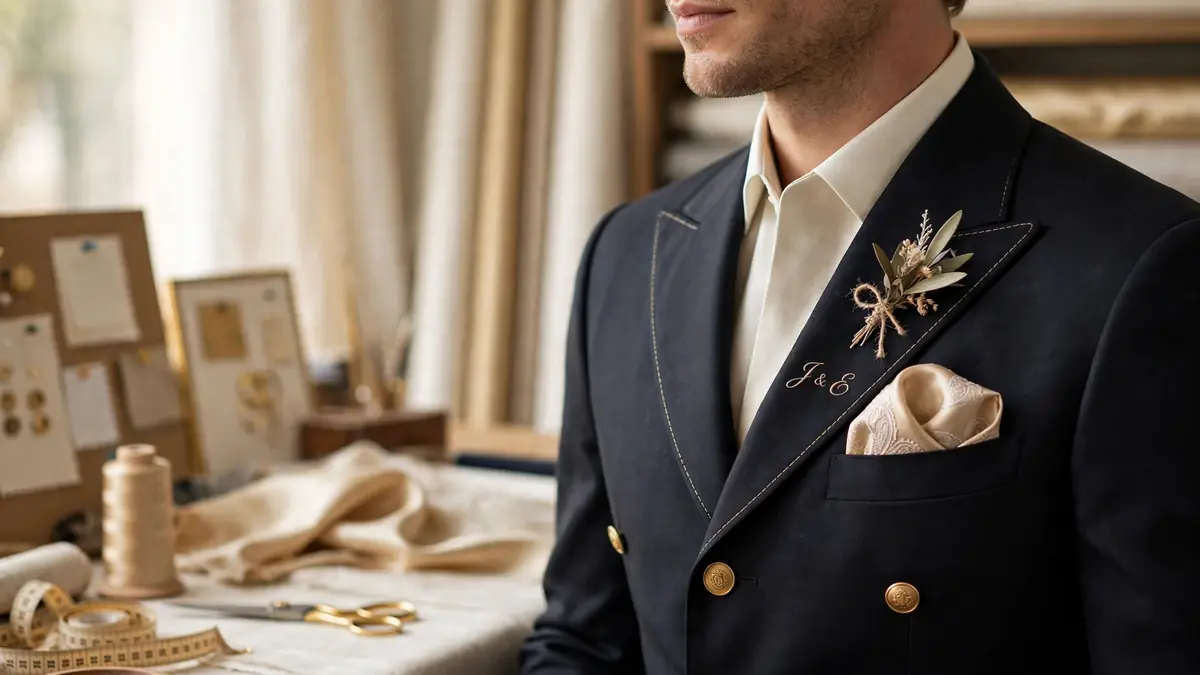 Ternos Personalizados para Noivos — Elegância Única